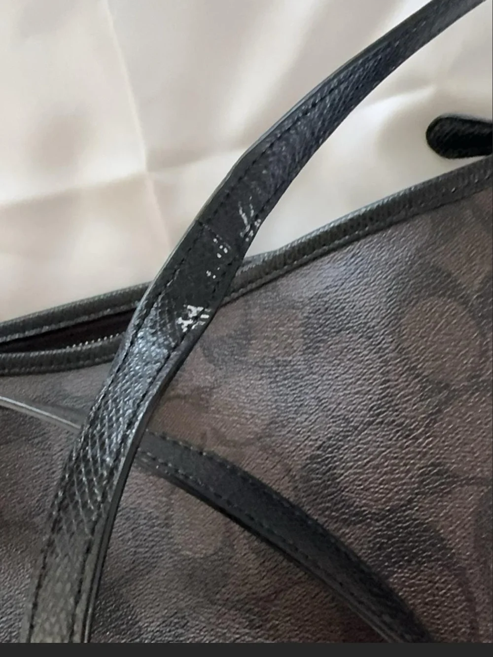 Coach Brown Signature Crossbody Bag - Brown
